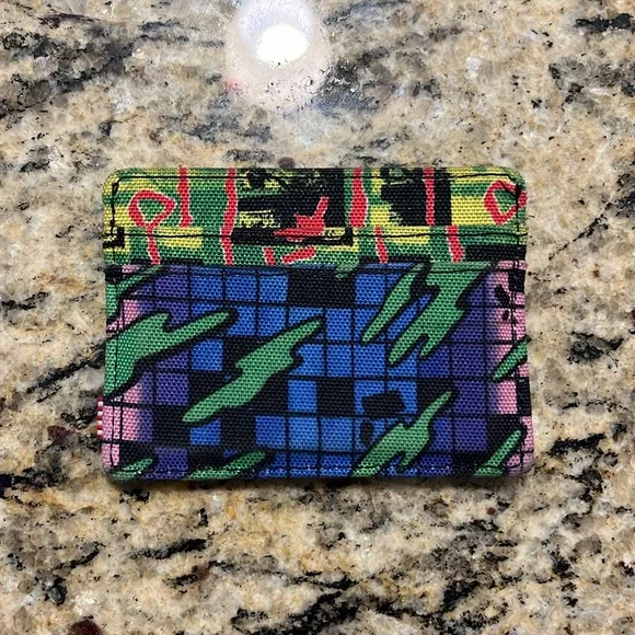 Herschel Colorful Hoffman Card Holder - Picture 2 of 6